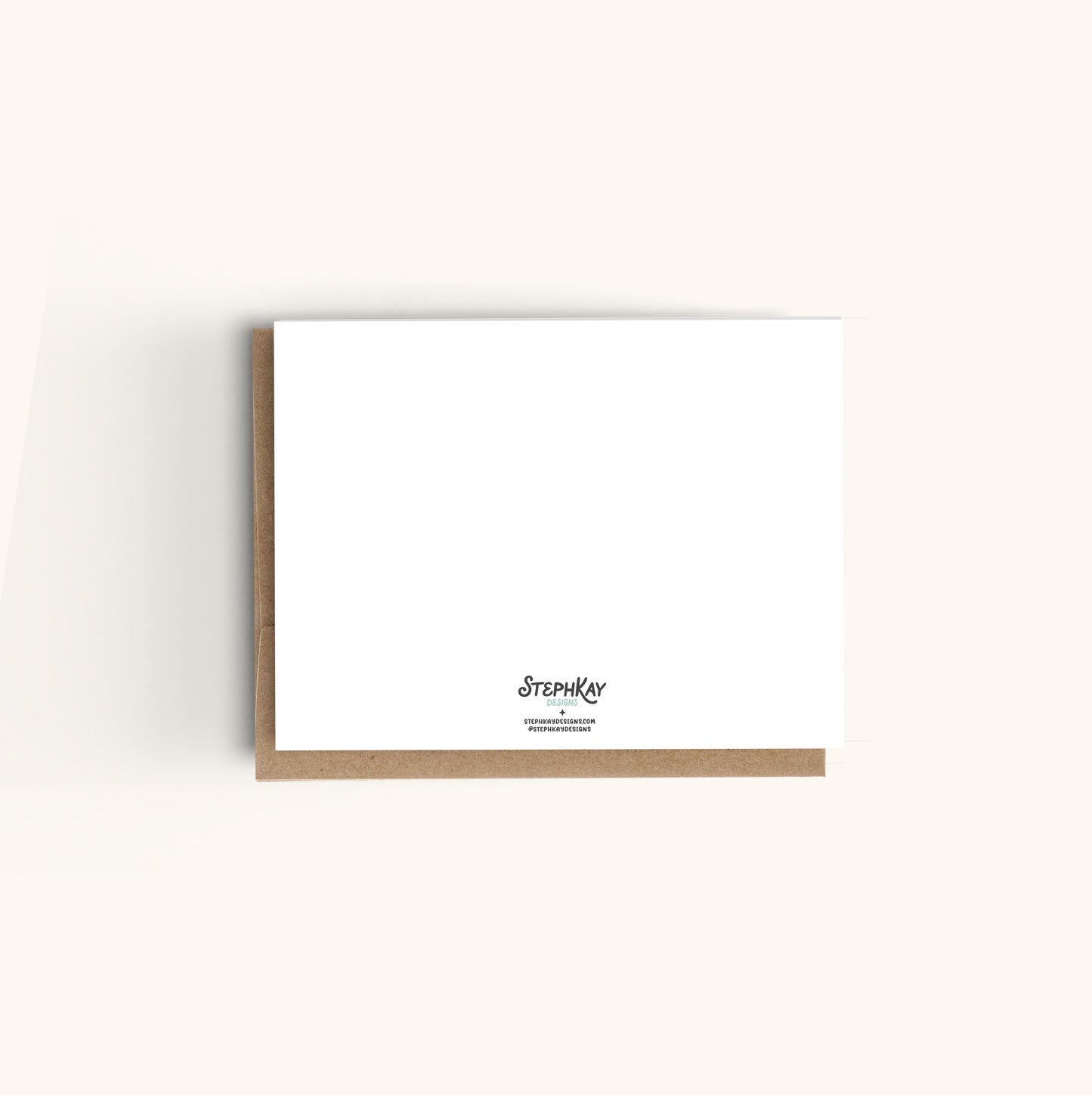 Retro Happy Holidays Hand-Lettered Greeting Card