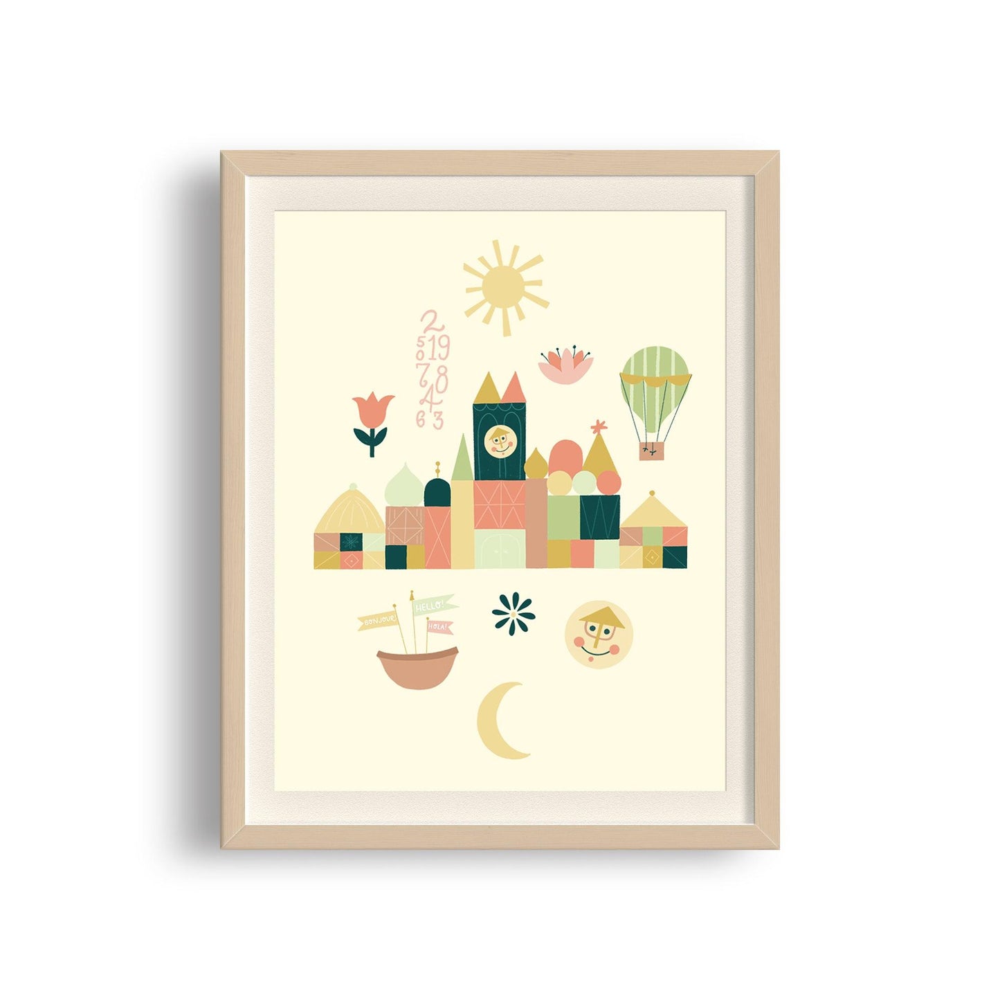 it's a Small World Art Print - StephKayDesigns
