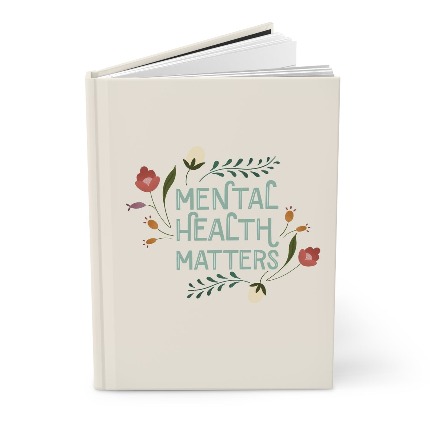 Mental Health Matters Hardcover Matte Journal