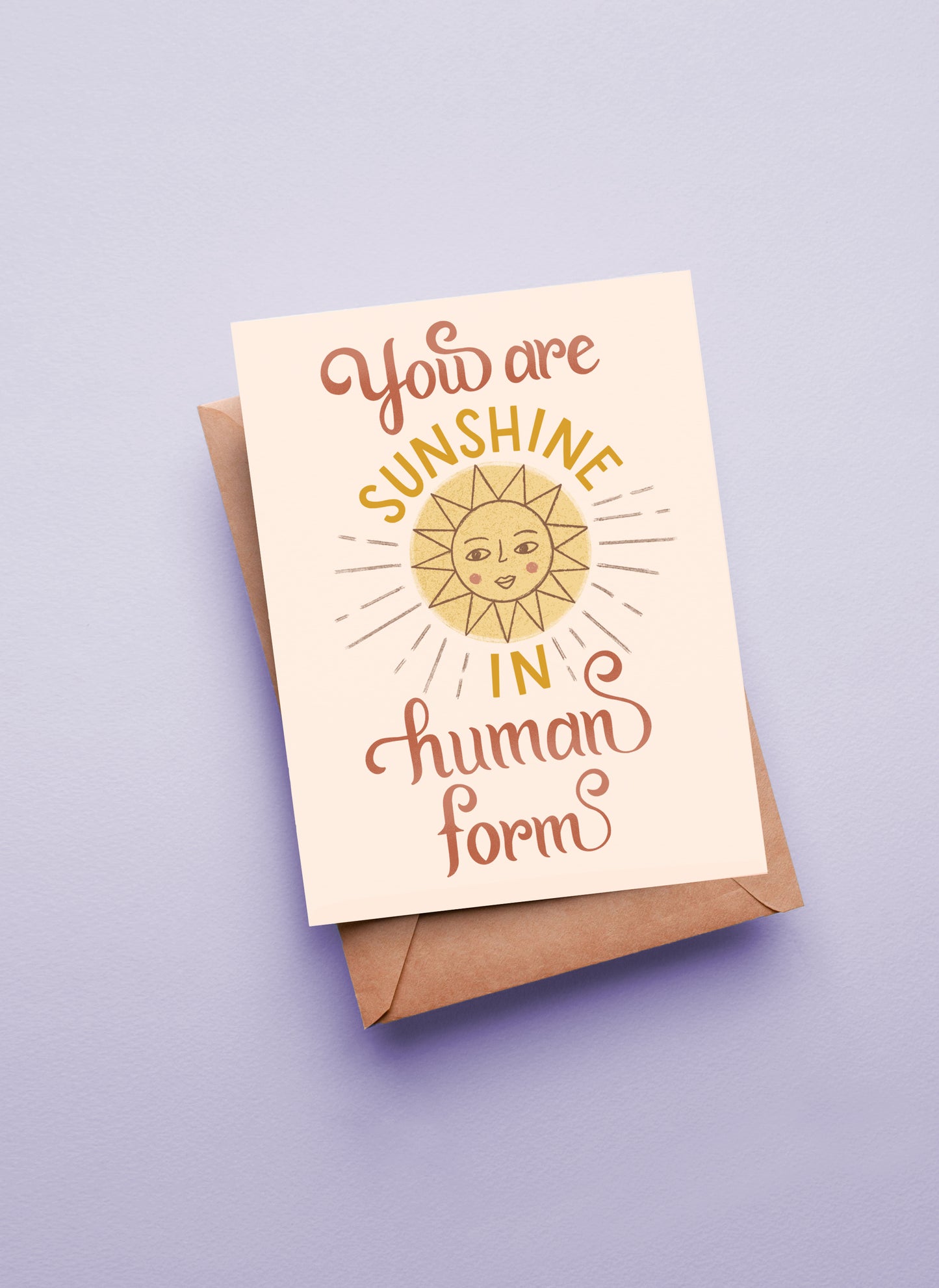 Sunshine in Human Form Love Greeting Card