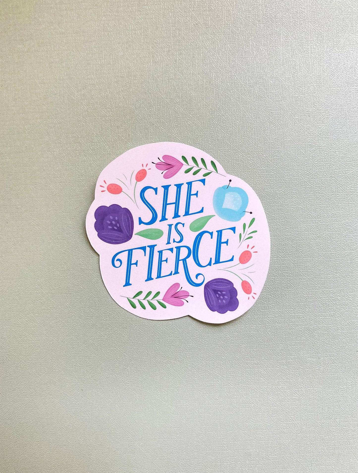 She is Fierce Sticker - StephKayDesigns